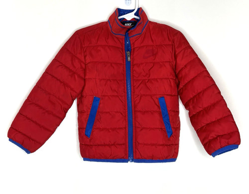 Nike rosso blu puffer - 2t,