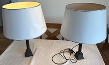 2 lampade da tavolo stile