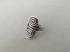 ANCIENNE BAGUE KELT ARGENT