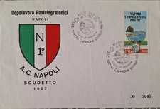 Busta Fdc NAPOLI CAMPIONE