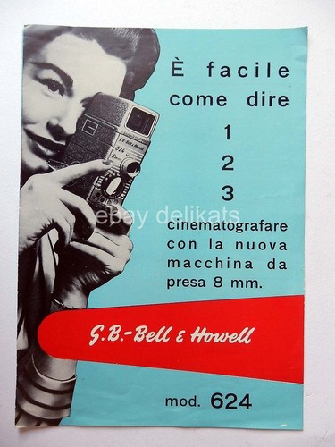 Bell howell 624 - g.b., &