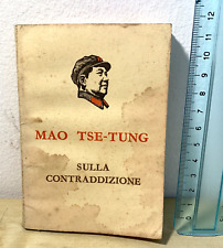 MAO TSE-TUNG, Sulla contraddizione 1968 prima edizione #