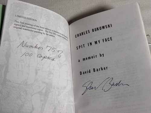 David barker spit face - in,