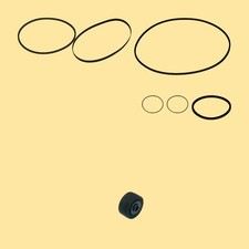 Cinghia Rullo di Pressione = Kit 1 per Toshiba PC 330 Cassette Deck