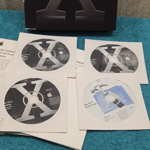 Apple mac panther v10 3 - apple, x