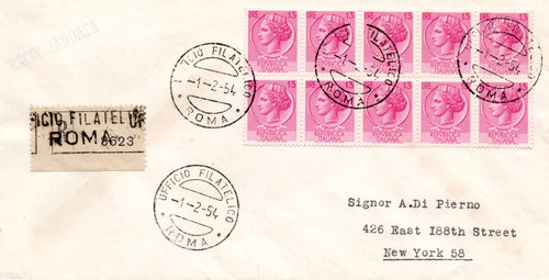 Siracusana lire blocco di - lire,