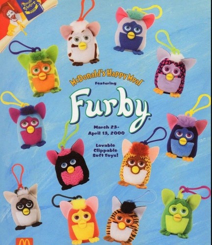 2000 furby peluche animale - 2000,