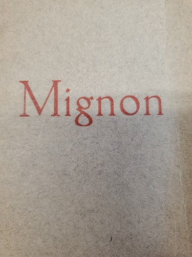Antique booklet mignon - antique, booklet.