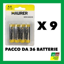 36 BATTERIE SUPER ALCALINE