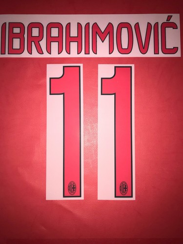 Kit ibrahimovic rosso - ibrahimovic',