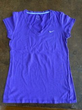 NIKE+++T SHIRT++VIOLA +TG 40/42 ++VINTAGE++ORIGINALE 100%+STREET WEAR+REUSE 