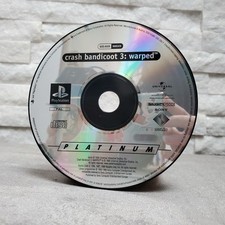 CRASH BANDICOOT 3: WARPED - SONY PLAYSTATIN 1 PS1 - FUNZIONANTE solo CD