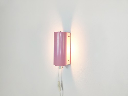 Vintage pink sconce wall - pink,