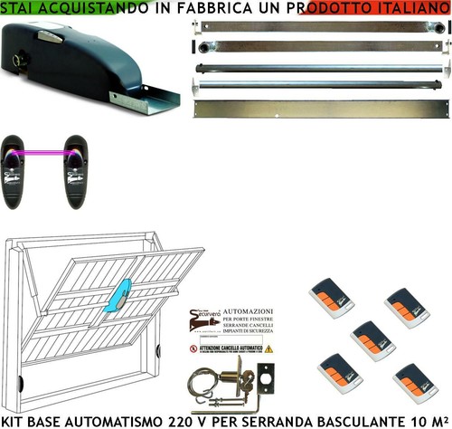 Basculante elettrica kit - elettrica,