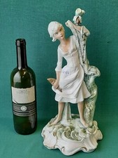 ANTICA STATUA DONNA FANCIULLA