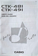 Casio ctk 481 - ctk-491, tastiera