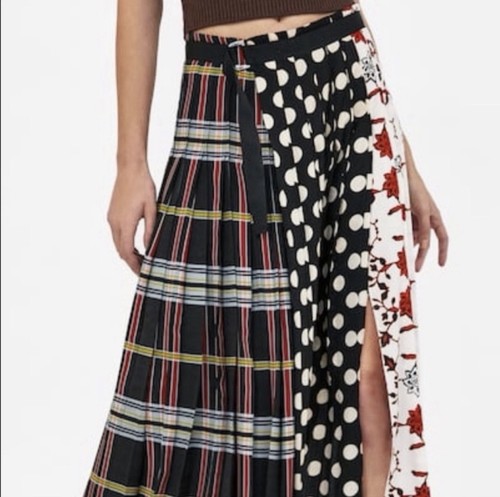 Zara gonna midi pois - zara,