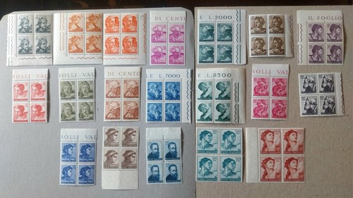 Francobolli italia 1961 - francobolli,