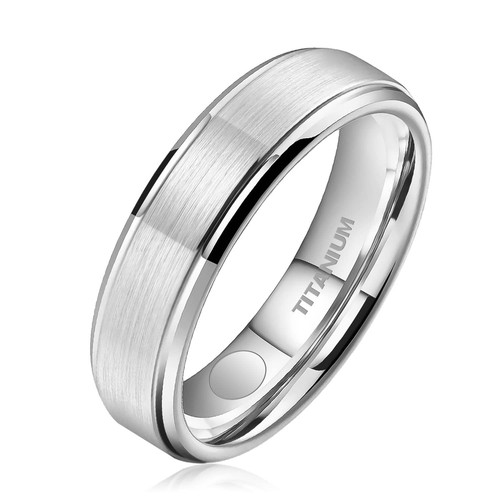 Anello magnetico titanio - anello,