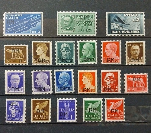 1943 regno francobolli - francobolli, pm