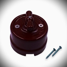 Interruttore Marrone Rotante