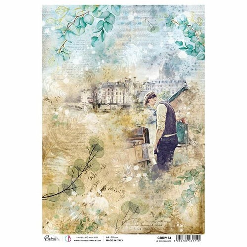 Carta riso bouquiniste - carta,