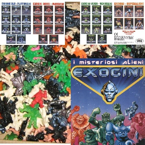 Exogini prima serie seconda - exogini,