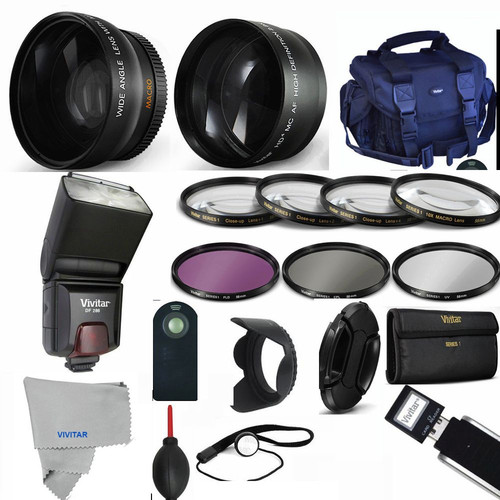Kit flash obiettivo accessori - kit, flash/obiettivo/accessori