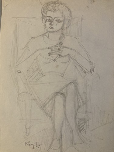 Disegno antico arte cubista - antico,