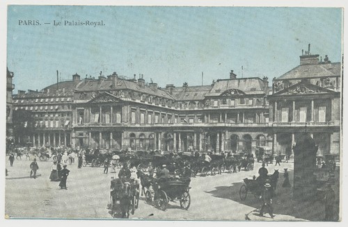 Cartolina parigi le - le, palais