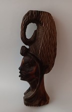 Statua Busto Testa Africana