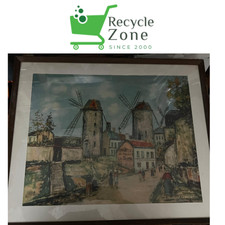 QUADRO DIPINTO CON MULINI A