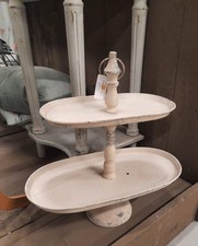 Piani decorativi ovali shabby