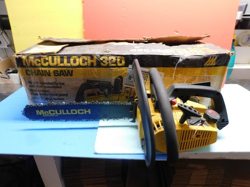 Vintage mcculloch 320 - 320, chainsaw