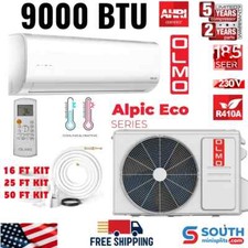 OLMO 9000 BTU Mini Split Heat