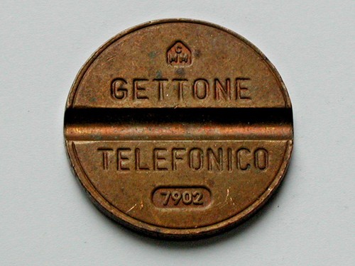 7902 cmm italy gettone - 7902,
