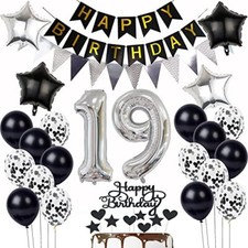 palloncini 19 anni compleanno