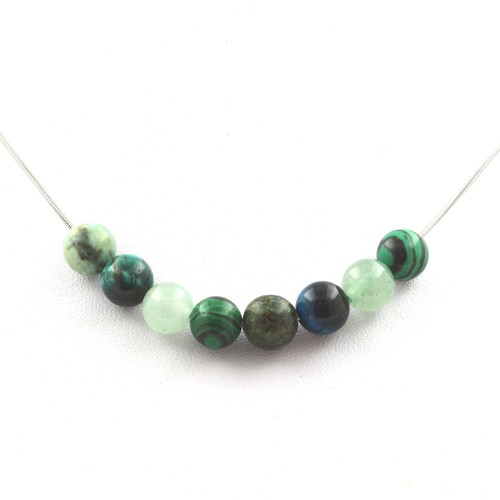 Collana perle occhio - collana, tigre