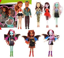 Bambola Monster Girls, capelli