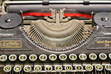 Macchina scrivere antica - da,