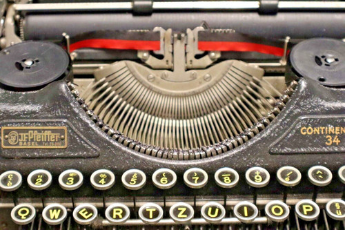 Macchina scrivere antica - scrivere,