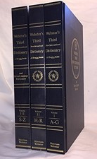 Webster's Third New International Dictionary of the English Language