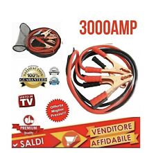 Cavi  Avviamento batteria Auto Moto Camion Camper  3000 AMP .