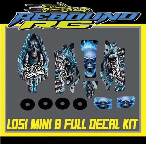 Kit grafica carrozzeria losi - kit,
