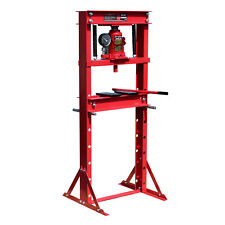 Wiltec Pressa idraulica da officina 20t a telaio per cuscinetti con manometro