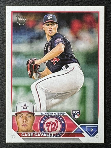 Cade cavalli rookie 2023 topps - cavalli,