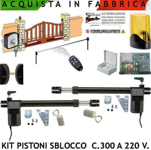 Kit apri cancello - kit, battente
