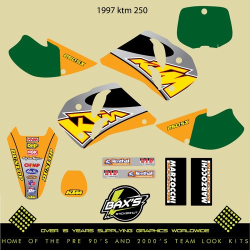 Kit grafica ktm 250 300 - grafica,