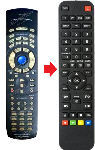 Telecomando ricambio per - di,