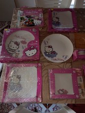 Set di porcellana completo di hello Kitty, nuovo mai utilizzato 